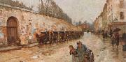 Childe Hassam Une averse Germany oil painting artist